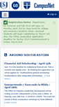 Mobile Screenshot of campusnet.sebts.edu