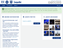 Tablet Screenshot of campusnet.sebts.edu